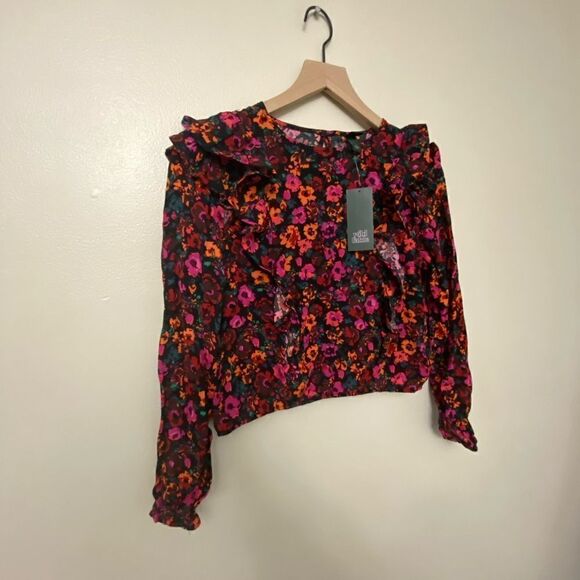 Wild Fable Floral Top - Picture 5 of 9